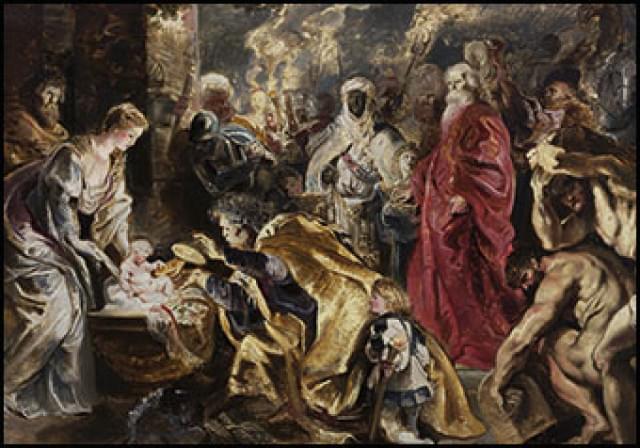 Aanbidding der Koningen, Peter Paul Rubens, Groninger Museum