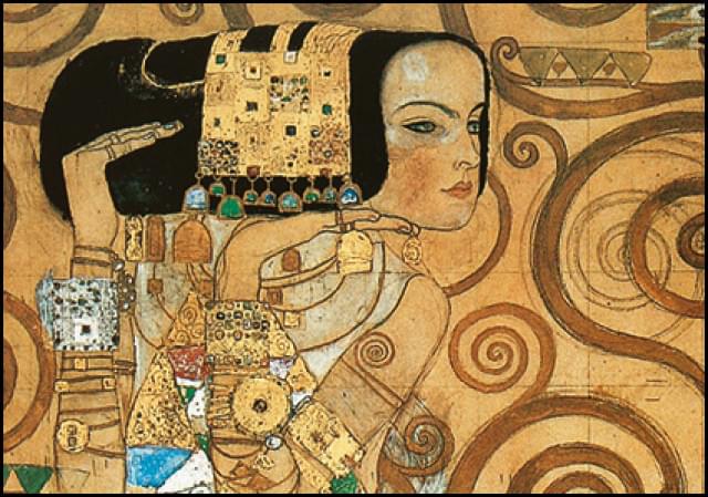 Awaiting (detail), Gustav Klimt