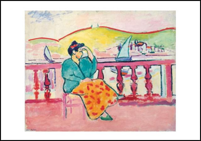 Woman on a terrace, Henri Matisse